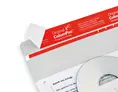 Pochette d'expédition carton rigide 16 x 17,5 x 3 blanche | OD0515-M | Bulteau Systems