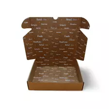 Boîte e-commerce carton Kraft 20,7 cm x 15,6 cm x 9,1 cm