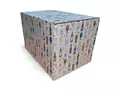 Caisse de transport bière 24 bouteilles 33 cl blanc 36,70 x 24,50 x 22,70 cm | OD3028 | Bulteau Systems