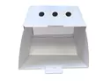 Distributeur de pré-rolls carton avec tiroir blanc CBD -  14,50 x 11,5 x 11 cm | OD3035 | Bulteau Systems