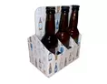 Pack bières 6 bouteilles 33 cl – Blanc – 22,5 x 19 x 12,5 cm | OD3038 | Bulteau Systems